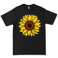 Black sunflower Premium Tee - Artiststas