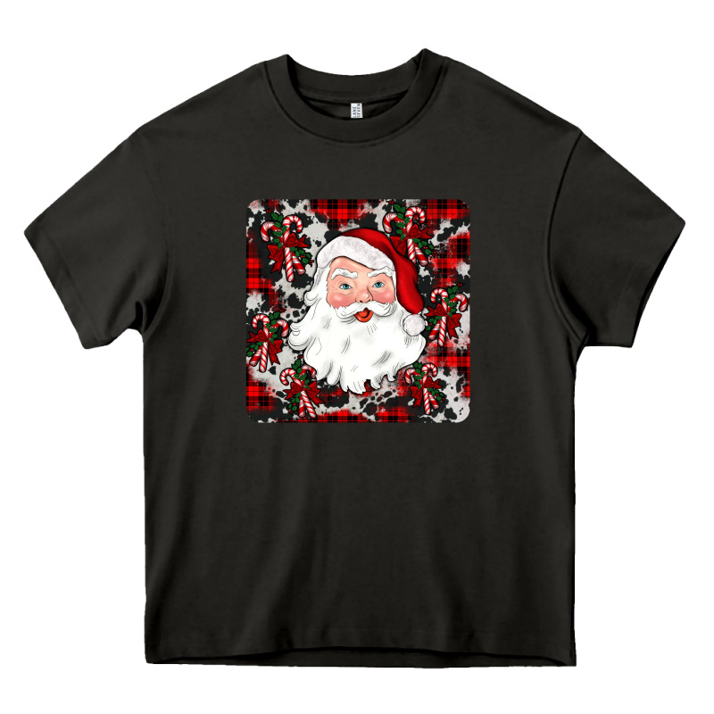 Santa Christmas Coaster Heavy Core Tee by JahusDesignShop | Teevron
