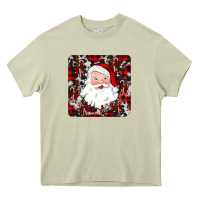 Mossy santa christmas coaster Heavy Core Tee - JahusDesignShop