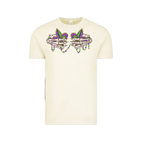 Vintage Arctic skeleton hands mardi gras Vintage Tee - MaliasSmallBusiness