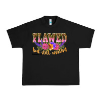 Black flawed but still worthy romans 5 8 Urban Heavy Tee - NancyCooperArtShop