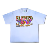 Grape Ice flawed but still worthy romans 5 8 Urban Heavy Tee - NancyCooperArtShop