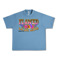 Pebble Blue flawed but still worthy romans 5 8 Urban Heavy Tee - NancyCooperArtShop