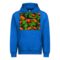 Cobalt halloween pumpkin mouse pad Urban Hoodie - BundleAndBundleShop