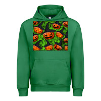 Emerald halloween pumpkin mouse pad Urban Hoodie - BundleAndBundleShop