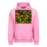 Fuchsia Pink halloween pumpkin mouse pad Urban Hoodie - BundleAndBundleShop