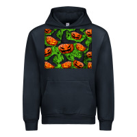 Navy halloween pumpkin mouse pad Urban Hoodie - BundleAndBundleShop