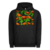 Pigment Black halloween pumpkin mouse pad Urban Hoodie - BundleAndBundleShop