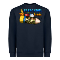 Navy preschool Heavyweight Sweatshirt - BundleAndBundleShop