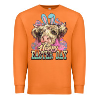 Carrot Happy Easter Day cow Premium Sweatshirt - HowdyJamesFarm