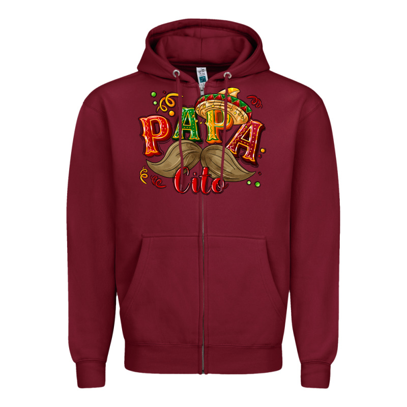 Papa Cito Zipper Hoodie by NancyCooperArtShop | Teevron
