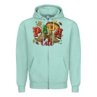 Seafoam Papa cito Zipper Hoodie - NancyCooperArtShop
