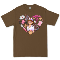 Cacao nurse and nurse element heart Premium Tee - AdoDesignShop