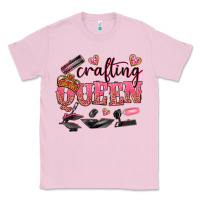 Bubblegum Pink crafting queen Classic Tee - NancyCooperArtShop