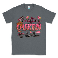 Charcoal Heather crafting queen Classic Tee - NancyCooperArtShop
