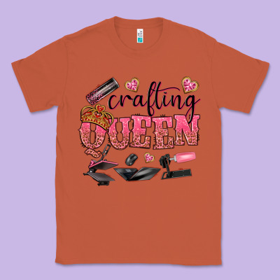 Crafting Queen Classic Tee Designed By Nancycooperartshop