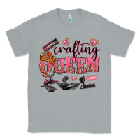 Heather Grey crafting queen Classic Tee - NancyCooperArtShop