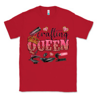 Red crafting queen Classic Tee - NancyCooperArtShop