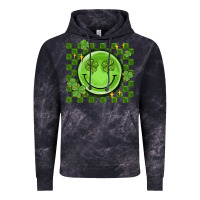 Cloud Black checkered st. patrick's day Vintage Hoodie - MaliasSmallBusiness