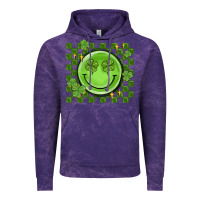 Cloud Purple checkered st. patrick's day Vintage Hoodie - MaliasSmallBusiness