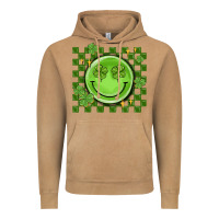 Vintage Camel checkered st. patrick's day Vintage Hoodie - MaliasSmallBusiness