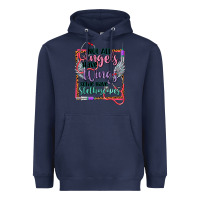 Navy Not all angels have wings Heavyweight Hoodie - CowGirlArtShop
