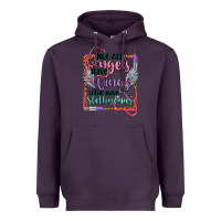 Plum Not all angels have wings Heavyweight Hoodie - CowGirlArtShop