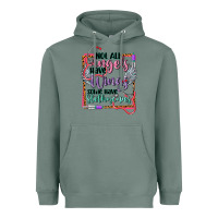 Sage Not all angels have wings Heavyweight Hoodie - CowGirlArtShop