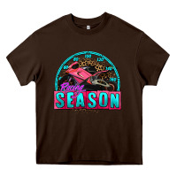 Chocolate Brown racing season motorcycle Heavy Core Tee - AdoDesignShop