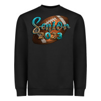 Black american football senior 2023 Heavyweight Sweatshirt - BundleAndBundleShop