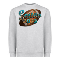 Heather Grey american football senior 2023 Heavyweight Sweatshirt - BundleAndBundleShop