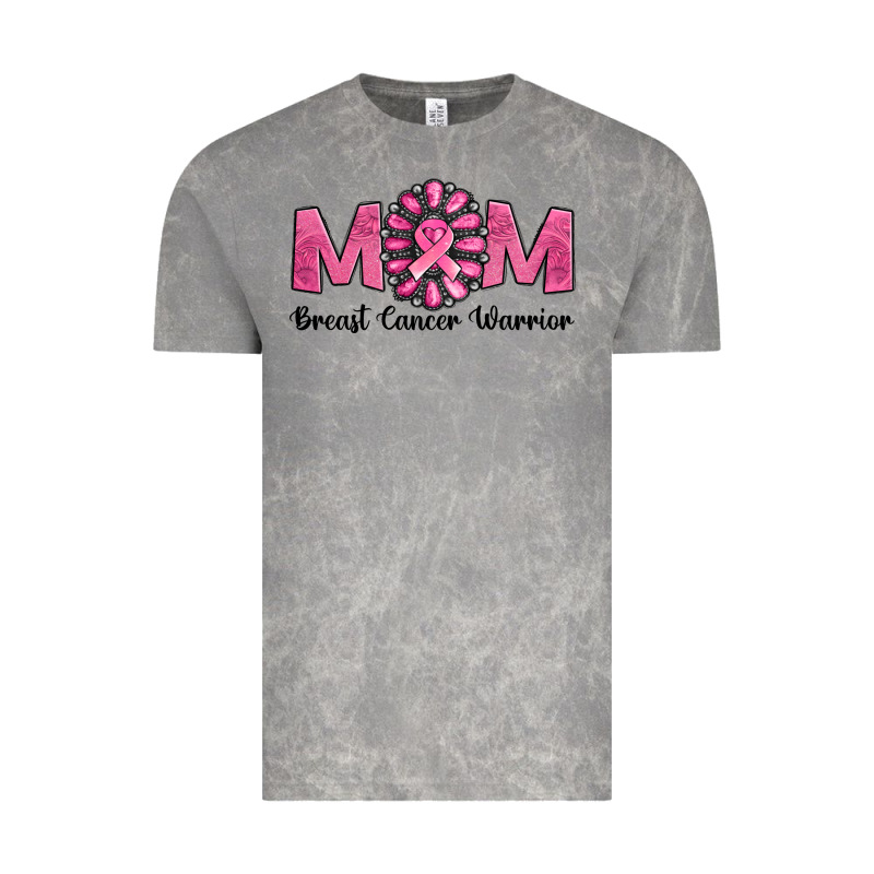 Breast Cancer Warrior Mom Vintage Tee by NancyCooperArtShop | Teevron