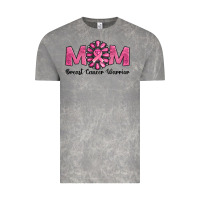 Cloud Rock Breast Cancer warrior mom Vintage Tee - NancyCooperArtShop