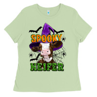 Matcha Spooky heifer halloween Ladies Tee - Artiststas