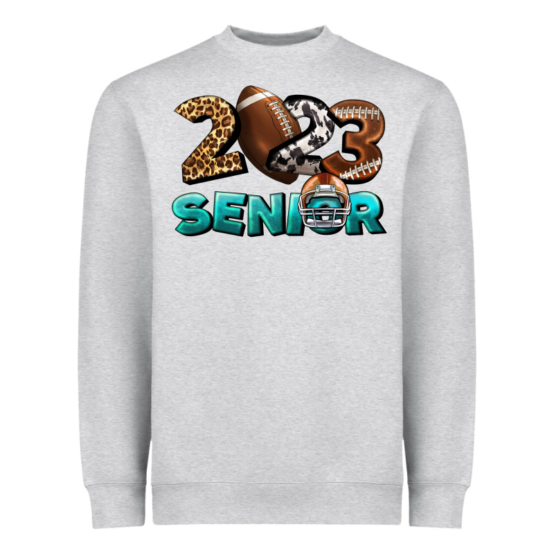 American Football Senior 2023 Heavyweight Sweatshirt by BundleAndBundleShop | Teevron