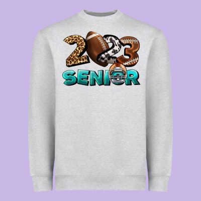 American Football Senior 2023 Heavyweight Sweatshirt Designed By Bundleandbundleshop