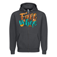 Smoke Fall Vibes with Food Zipper Hoodie - texasbilliewilder