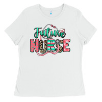 White future nurse Ladies Tee - RanaPortraitStore