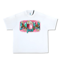 White mom fuel Urban Heavy Tee - NancyCooperArtShop
