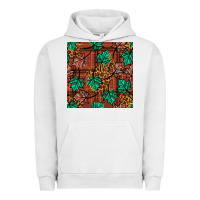Pigment Lunar Rock fall leaves seamless pattern Urban Hoodie - BundleAndBundleShop