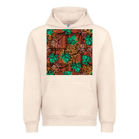 Sandshell fall leaves seamless pattern Urban Hoodie - BundleAndBundleShop