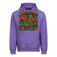 Tulip fall leaves seamless pattern Urban Hoodie - BundleAndBundleShop