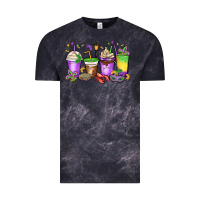 Cloud Black mardi gras coffee cups Vintage Tee - MaliasSmallBusiness