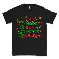 Black joy hope love peace christmas Classic Tee - MaliasSmallBusiness