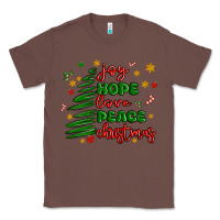 Chestnut joy hope love peace christmas Classic Tee - MaliasSmallBusiness