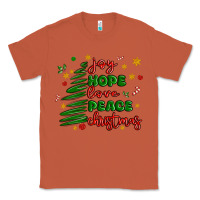 Copper joy hope love peace christmas Classic Tee - MaliasSmallBusiness