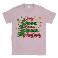 Lilac joy hope love peace christmas Classic Tee - MaliasSmallBusiness