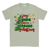 Matcha joy hope love peace christmas Classic Tee - MaliasSmallBusiness