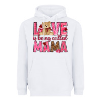 White Love is being called Mama Valentine's Day Heavyweight Hoodie - HowdyJamesFarm