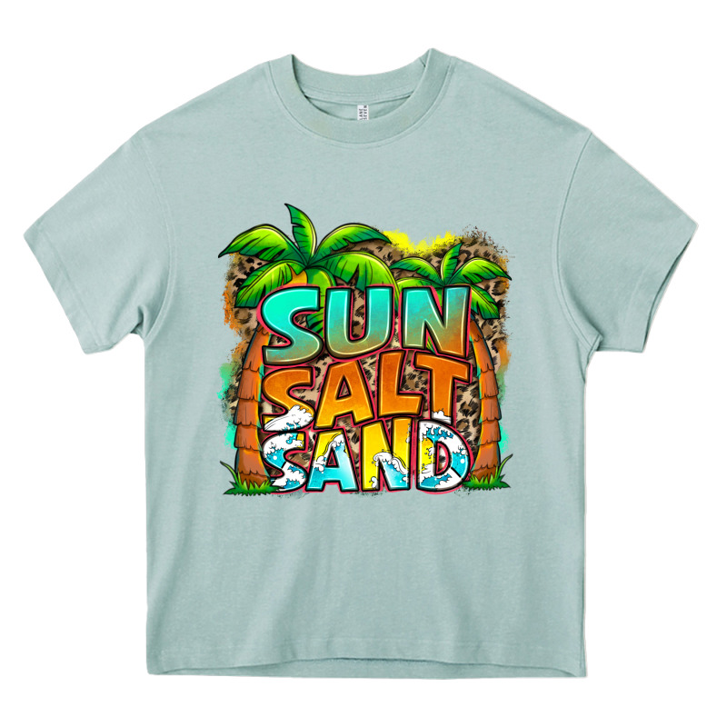 Sun Salt Sand Summer Heavy Core Tee by Jasminsmagicworld | Teevron